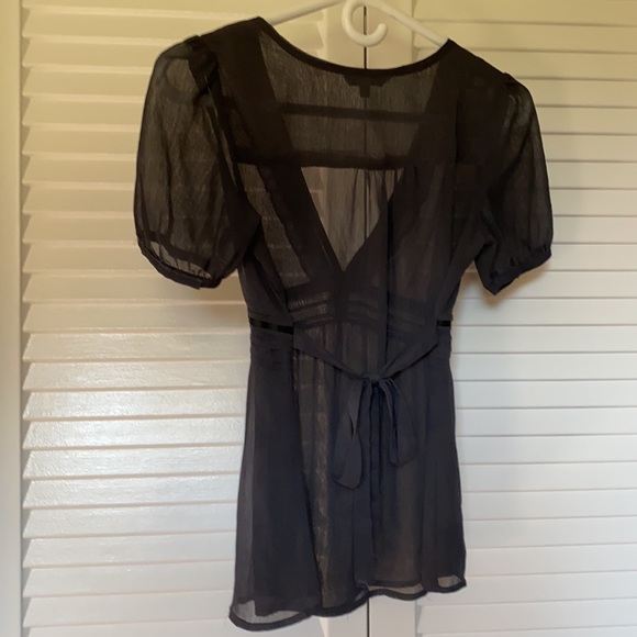 RW&CO steel grey sheer shirt. - Picture 4 of 7